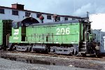 Burlington Northern SW1200 BN #206
